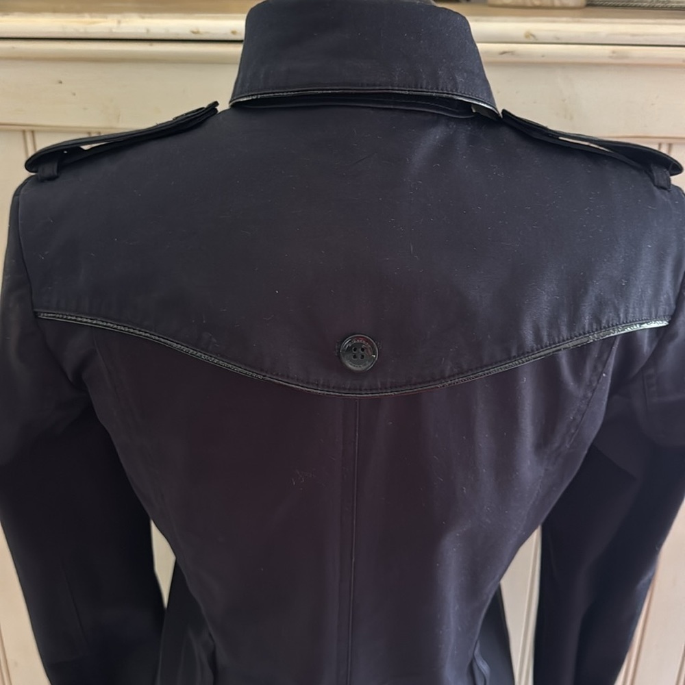 Burberry  Women's Timeless & Classic Midnight Double-Breasted Trench Coat - Picture 7 of 16